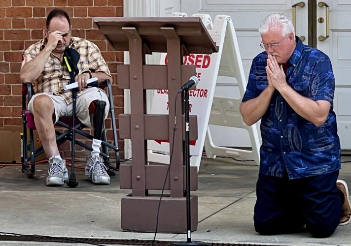 Rev. John Butler Resolution calling for statewide prayer, fasting and repentance read on ...