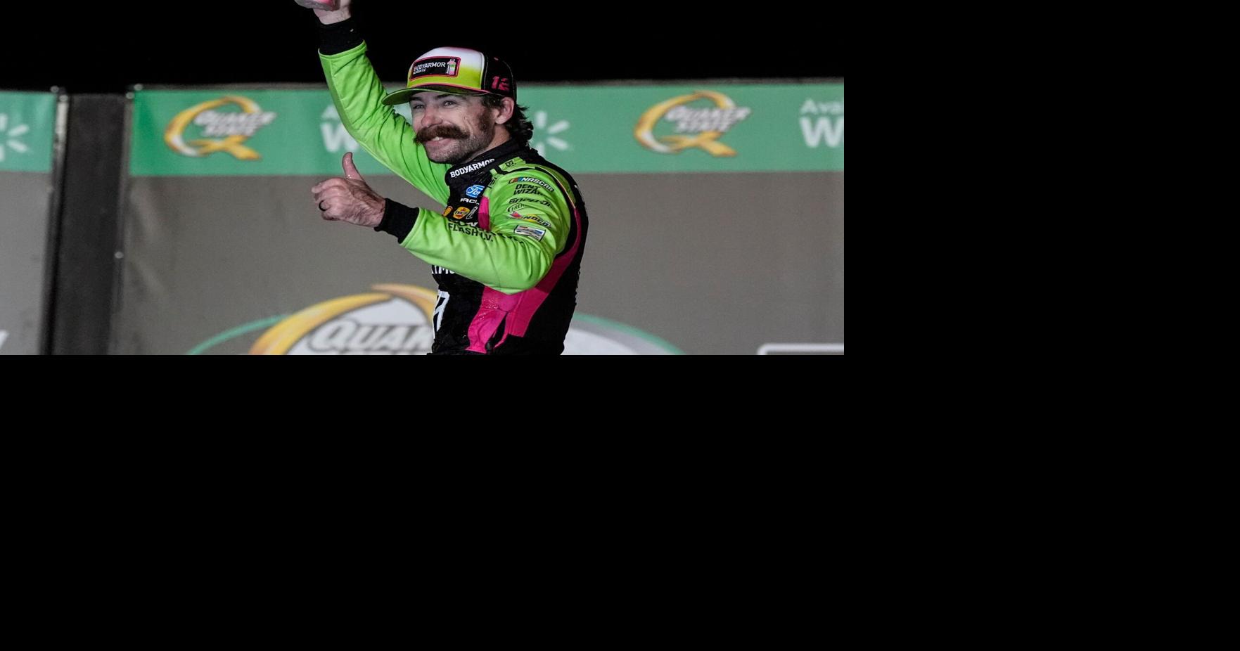 Ryan Blaney wins 3-wide battle on final lap of OT in NASCAR Cup race in Atlanta
