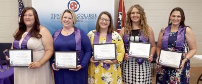 Nat. Technical Honor Society inductees from Hawkins County