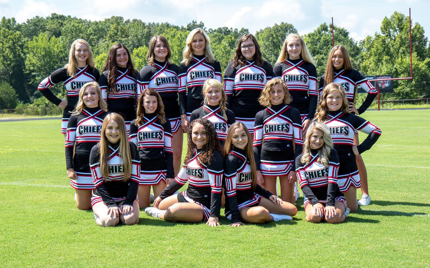 Cherokee Football Cheerleaders