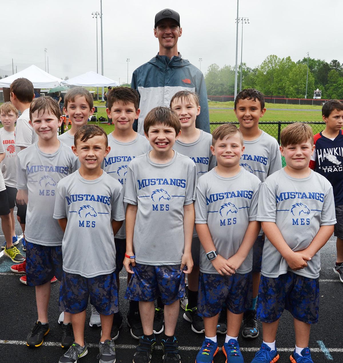 Mooresburg Elementary boys track team Sports