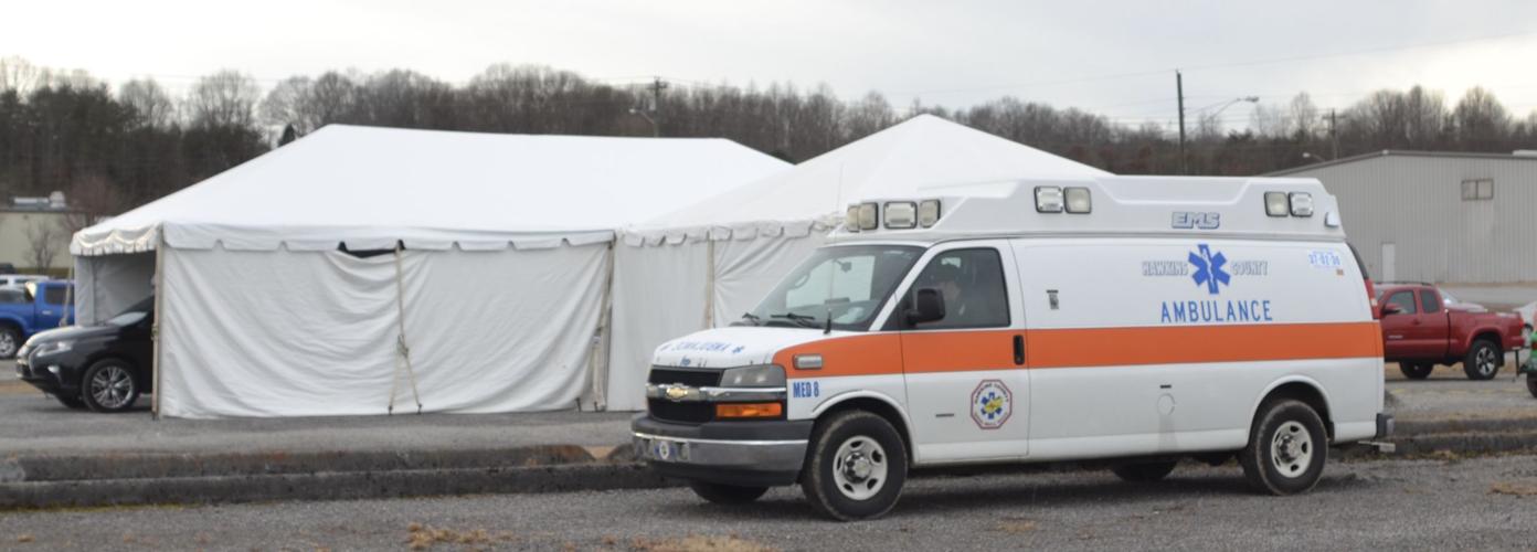 "This is history in the making" Hawkins Health Department distributes