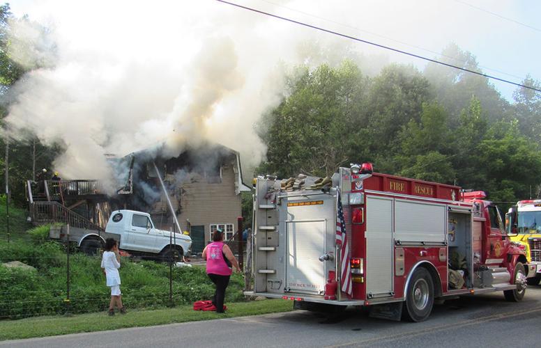 Home severely damaged by weekend fire Rogersville
