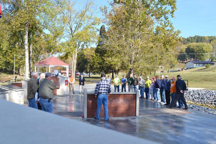 Veterans Memorial renovated, rededicated at Church Hill park Community