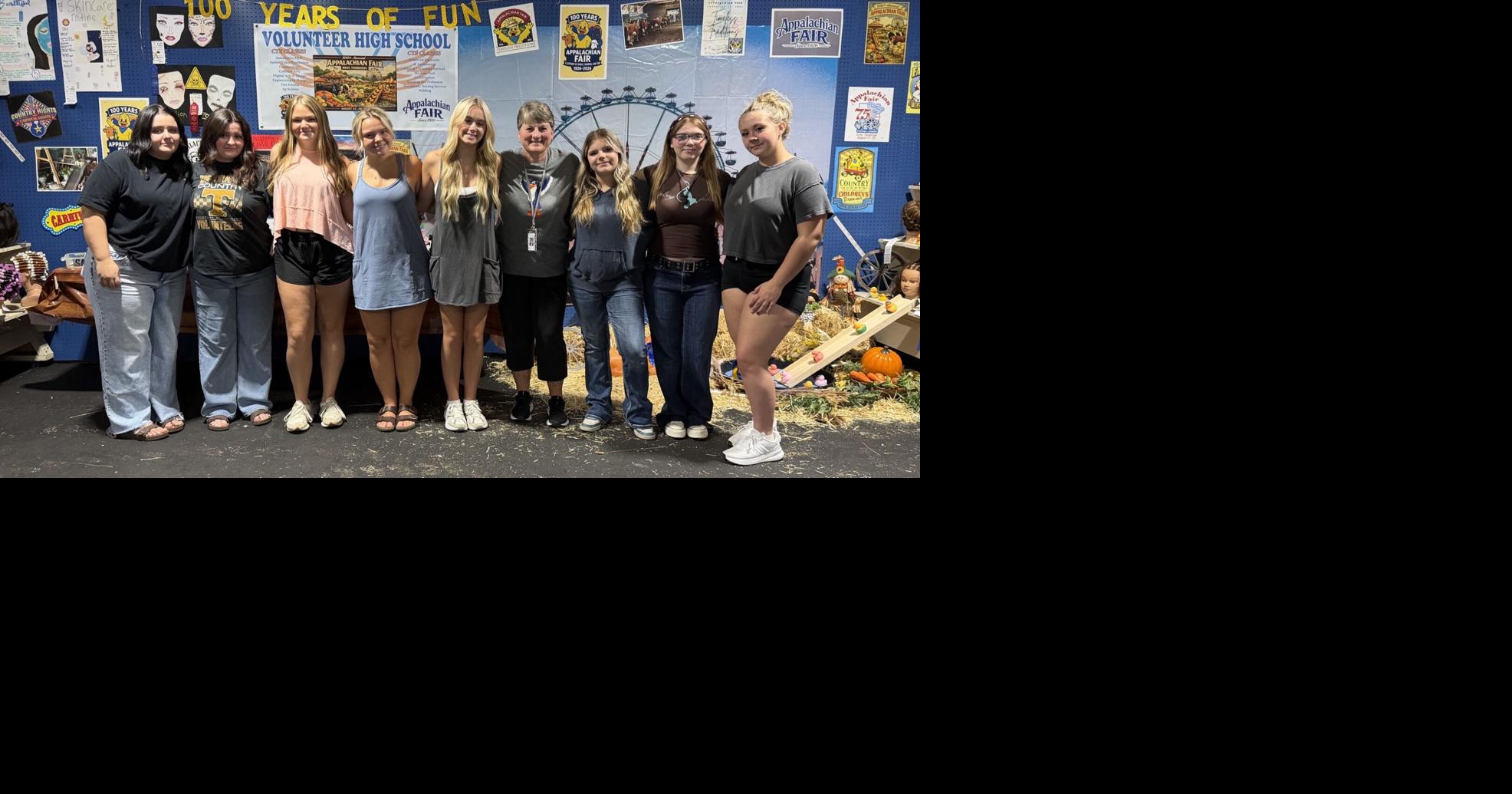 VHS Cosmetology rolls a lucky seven at the Fair