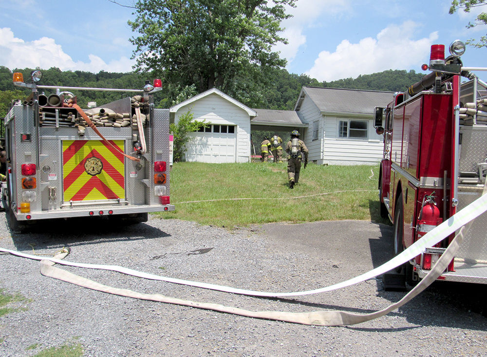 Fire breaks out in basement of vacant house Rogersville