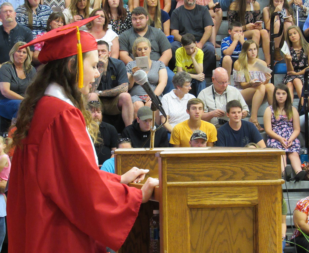 Snapshots from Cherokee High graduation Rogersville