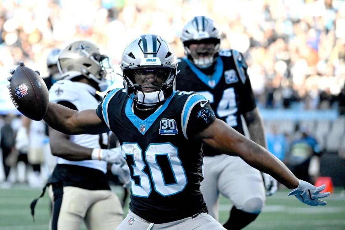 Panthers RB Chuba Hubbard Signs 4-year Extension | National ...