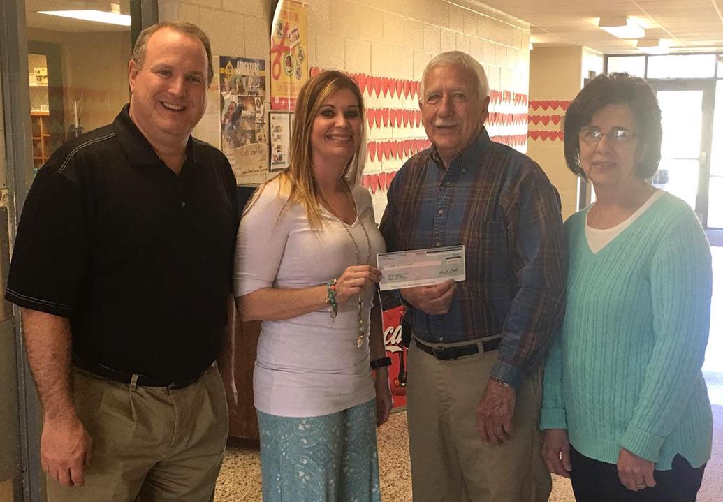 Hawkins Elementary's Antrican receives Outdoor Classroom Grant