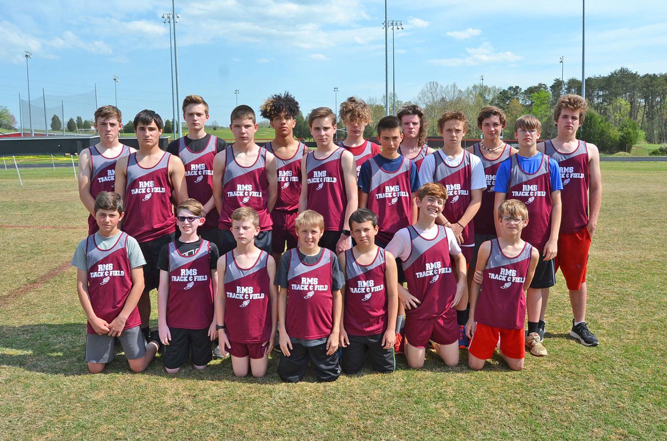 2019 Rogersville Middle School/Bulls Gap Boys Track & Field Team