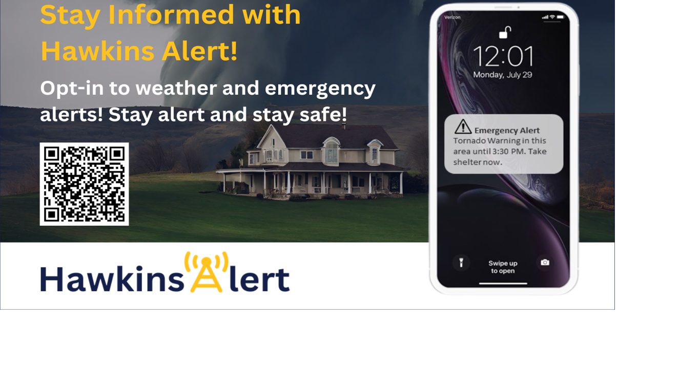 Hawkins EMA and 911 launch new mass notification program | Local News ...