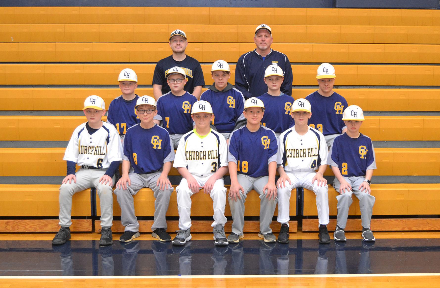 2020 Church Hill Middle JV baseball team Sports