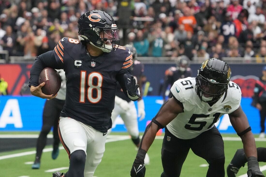 Caleb Williams (4 TDs), Bears Jolt Jaguars In London | National ...