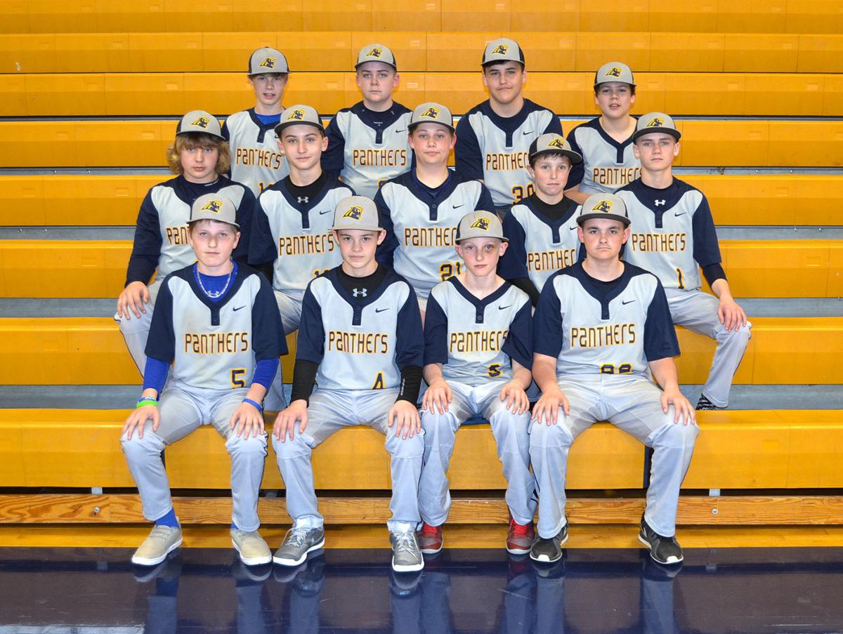 2017 Church Hill Middle School Panthers Baseball Team Sports