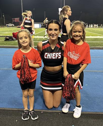 Cherokee Football Cheerleaders