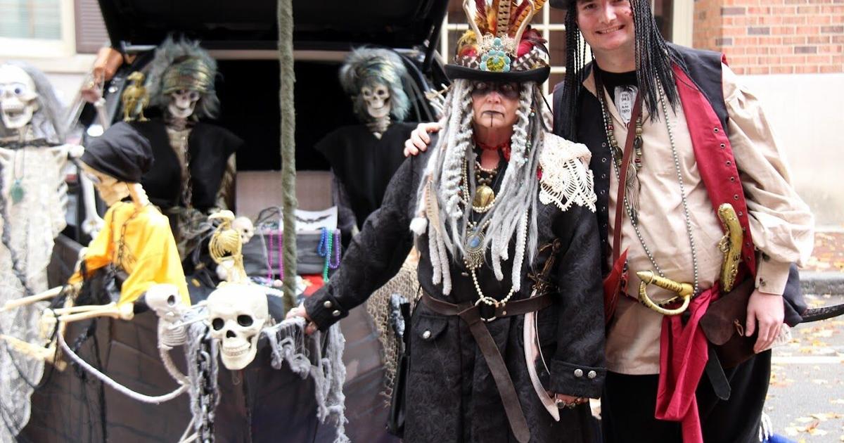 Ghoul School Youngsters can walk a gauntlet of candy and horror at