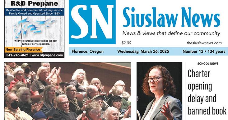 The Siuslaw News E Edition for 3/26/25 Exclusives thesiuslawnews com