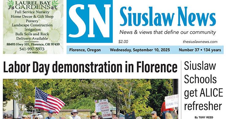 The Siuslaw News E Edition for 9/10/25 Exclusives thesiuslawnews com