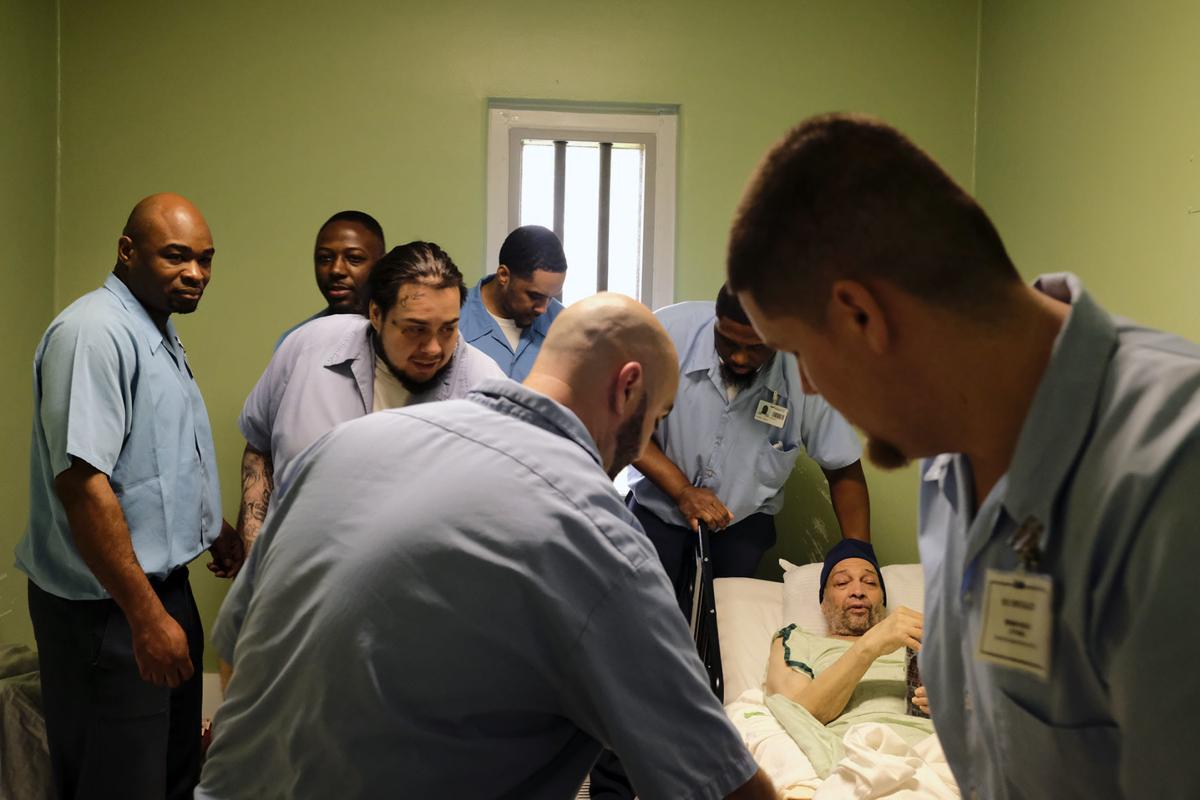 'We carry a light' Inmates at Shawnee Correctional Center care for the