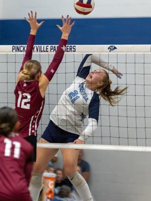 Pinckneyville spikers get revenge on Benton
