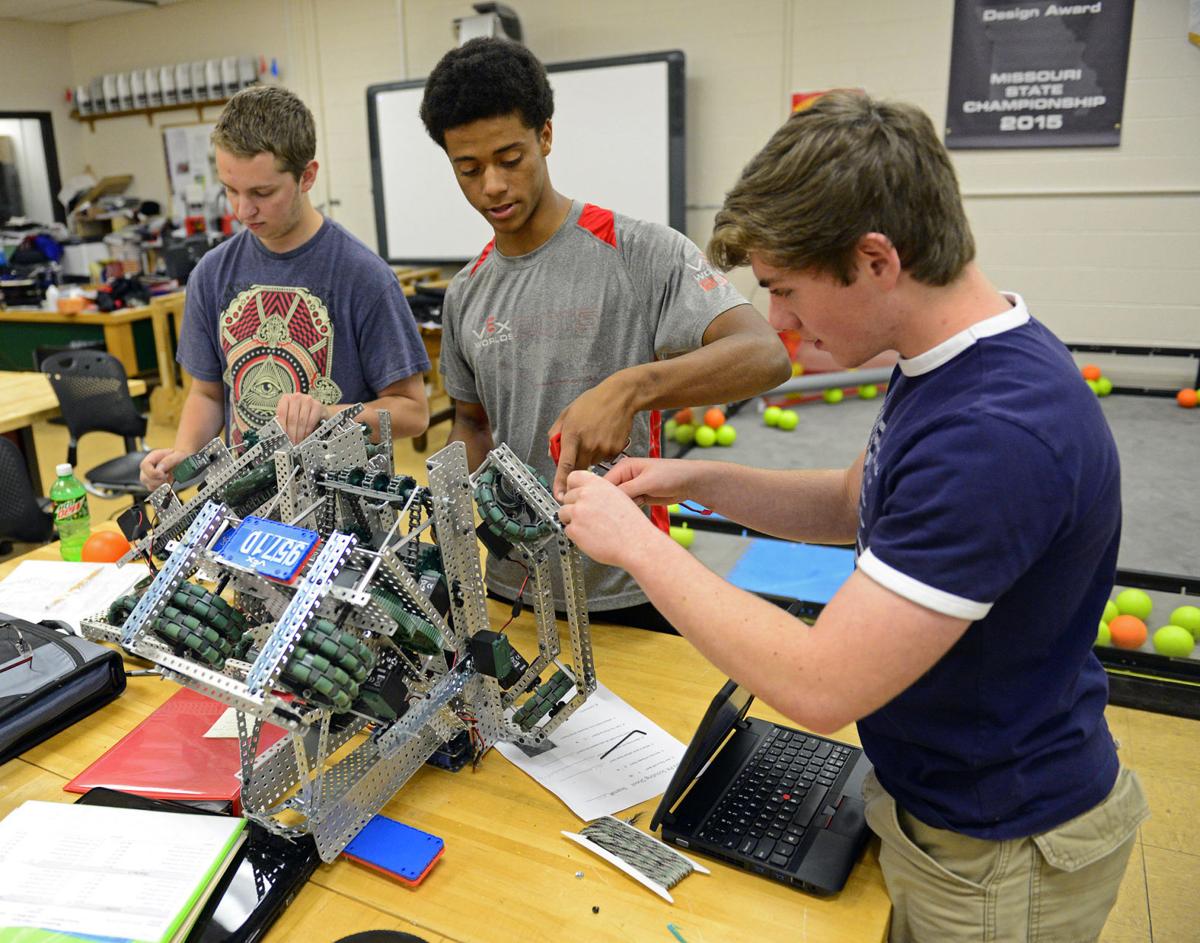 robotics research titles for high school students