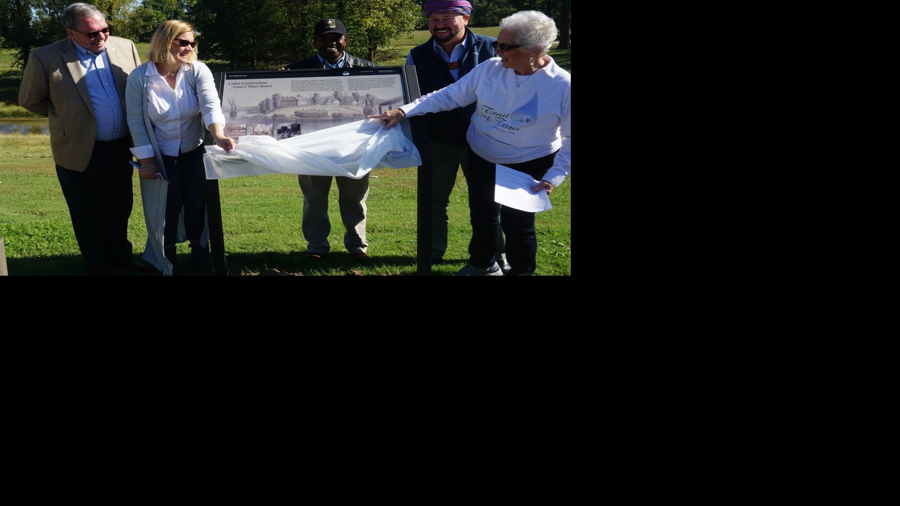 Two new Trail of Tears exhibits commemorating lesser-known water routes unveiled Monday in Cairo - The Southern