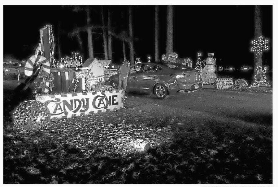 A walk down Candy Cane Lane