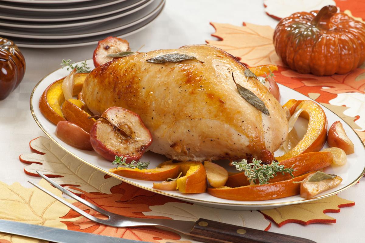 Turkey Breast With Sage - Honey Rub