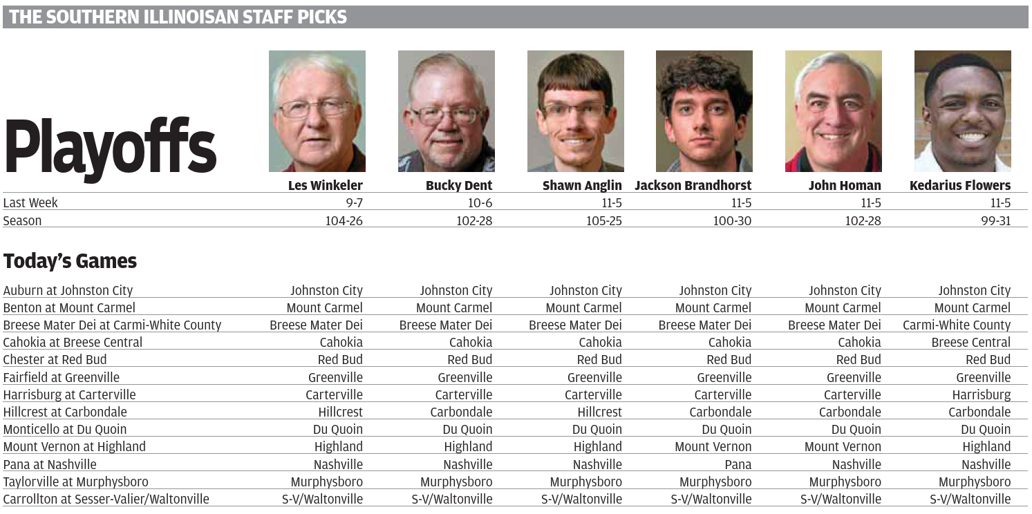 High School Football | The Southern Illinoisan Staff Picks | High ...