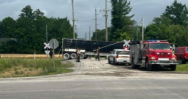 Train collides with semi south of Desoto - Vimarsana News