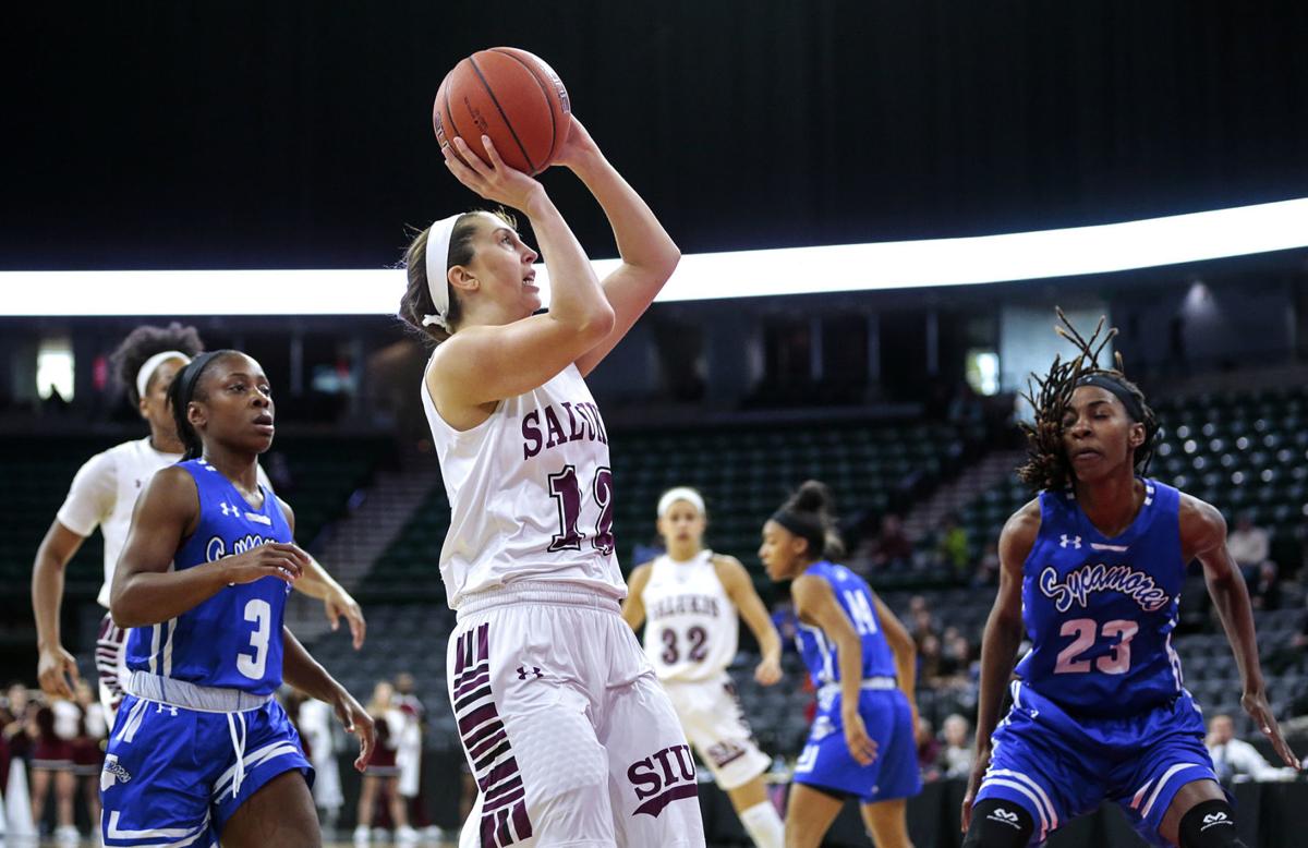 SIU Women's Basketball Salukis rally to get past Indiana State in MVC