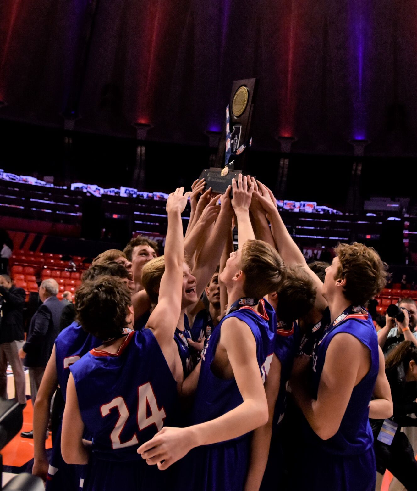 Ihsa basketball best sale state champions