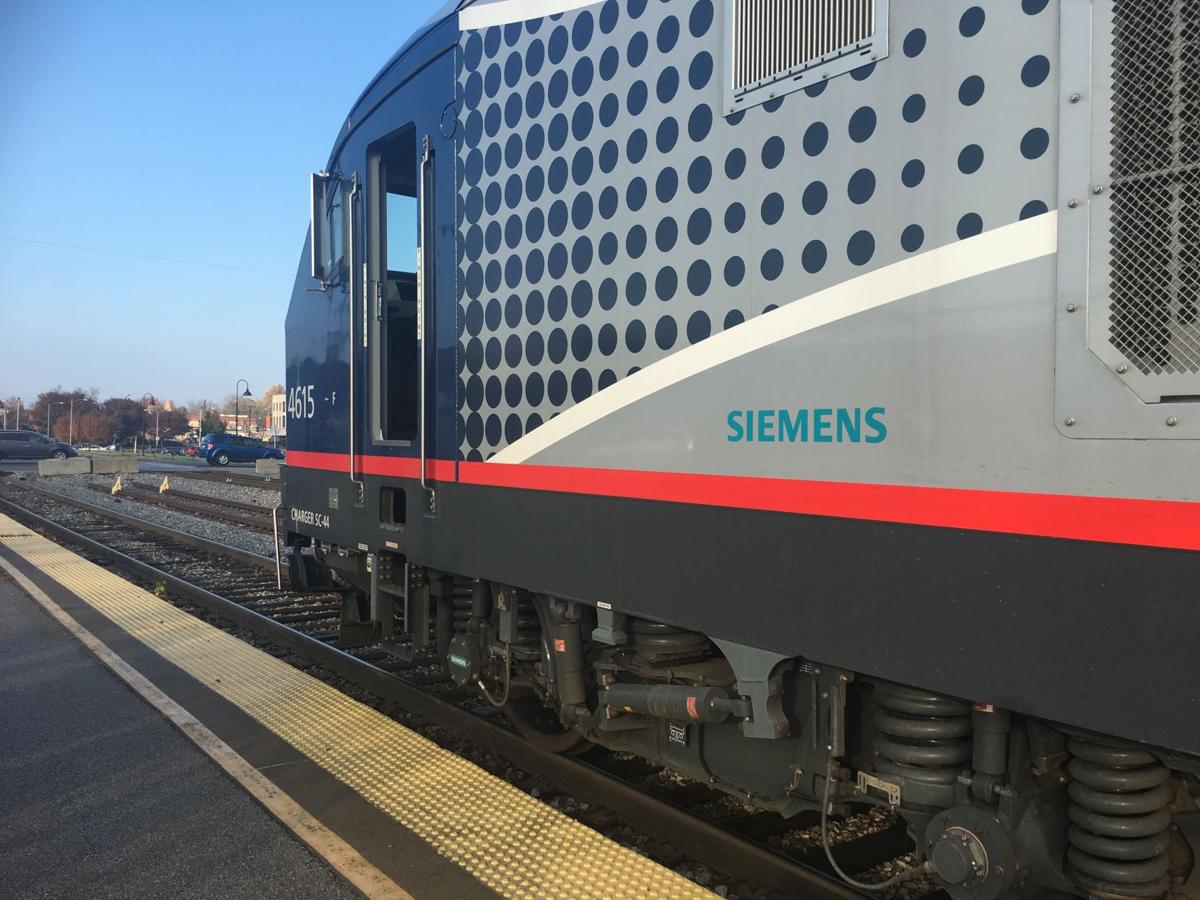 Amtrak showcases features of new Carbondale