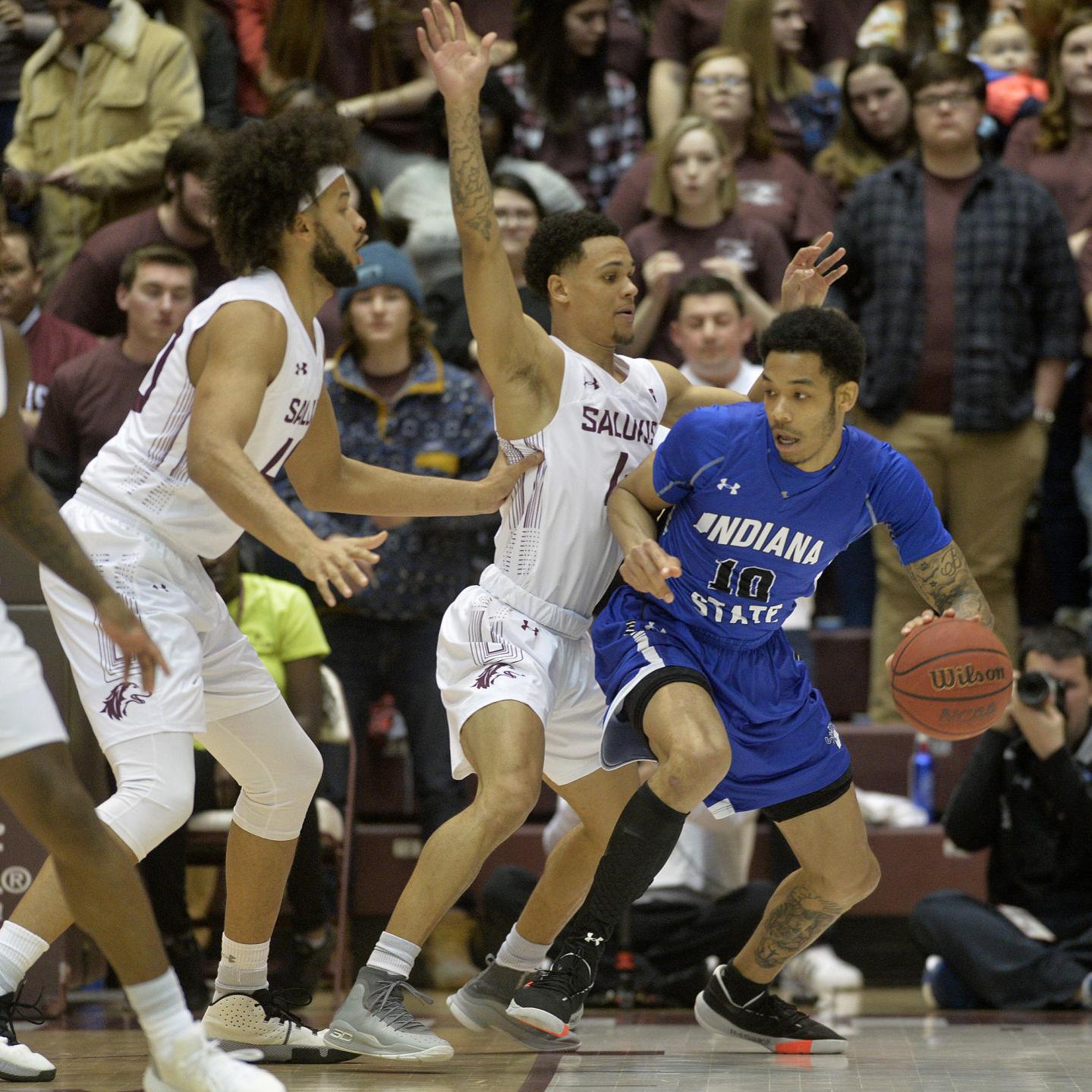 Siu Men S Basketball Indiana State Beats Salukis On Senior Night