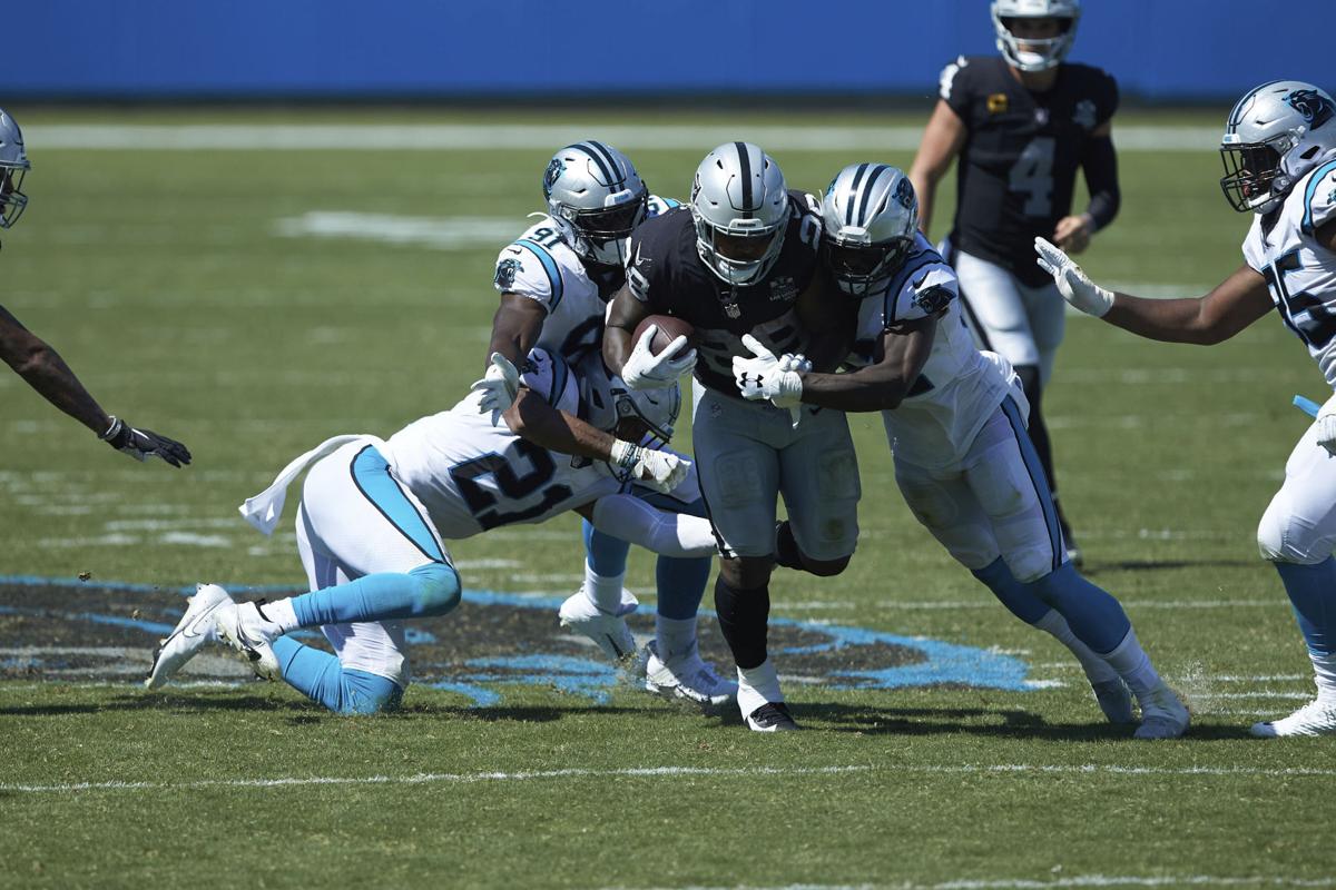 Raiders Panthers Football