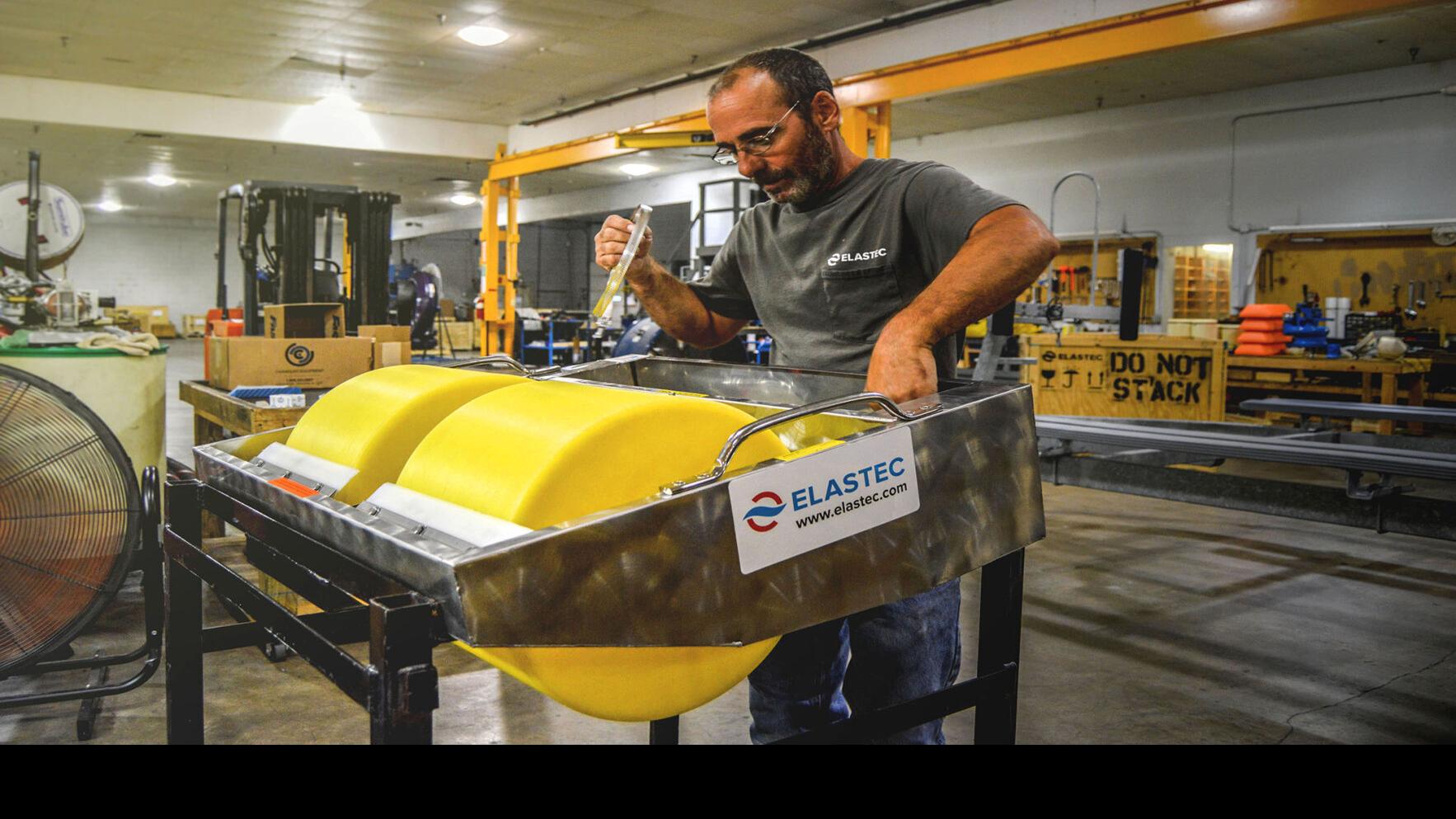 Carmi's Elastec is the world's top producer of oil spill clean-up equipment