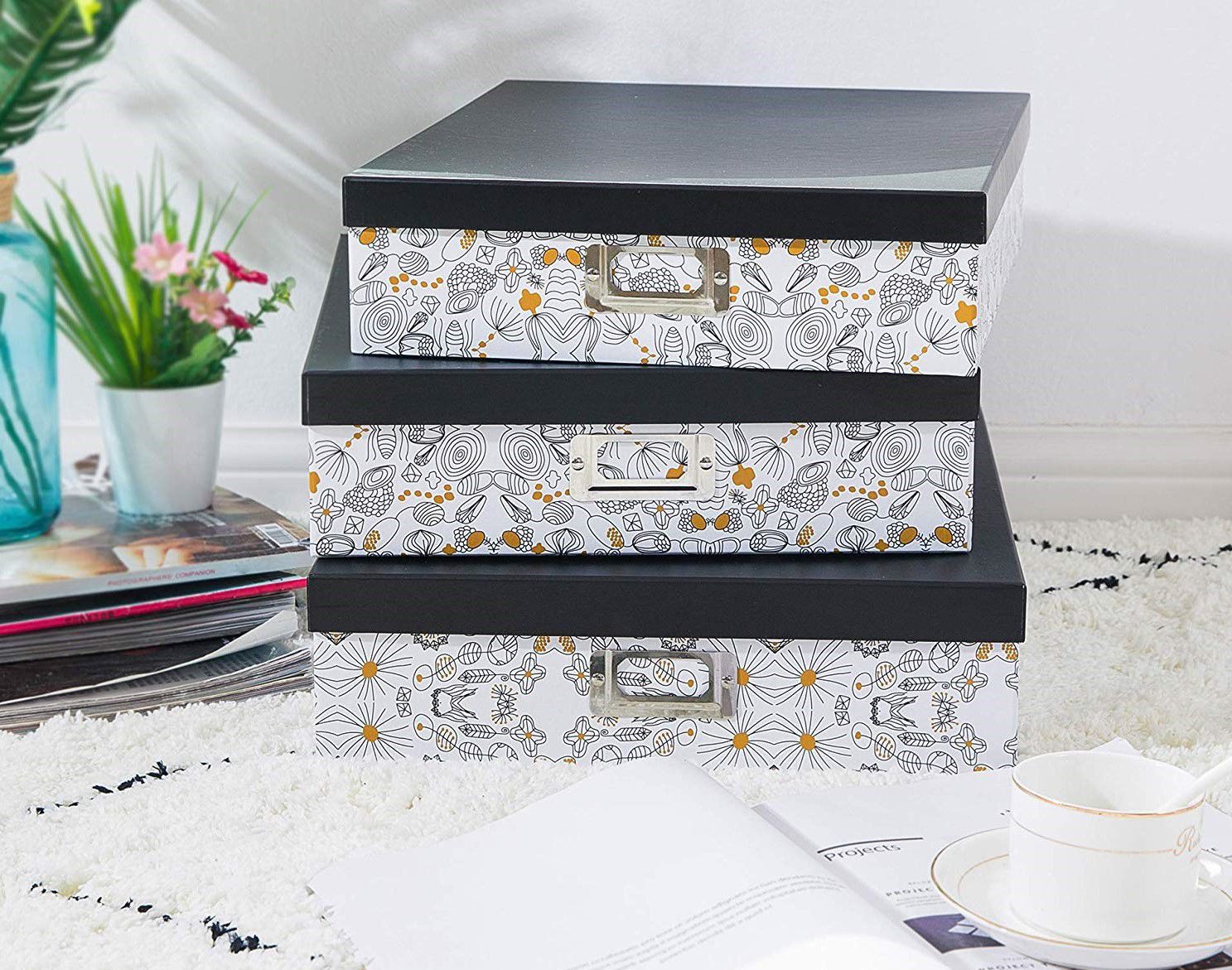 pretty storage boxes