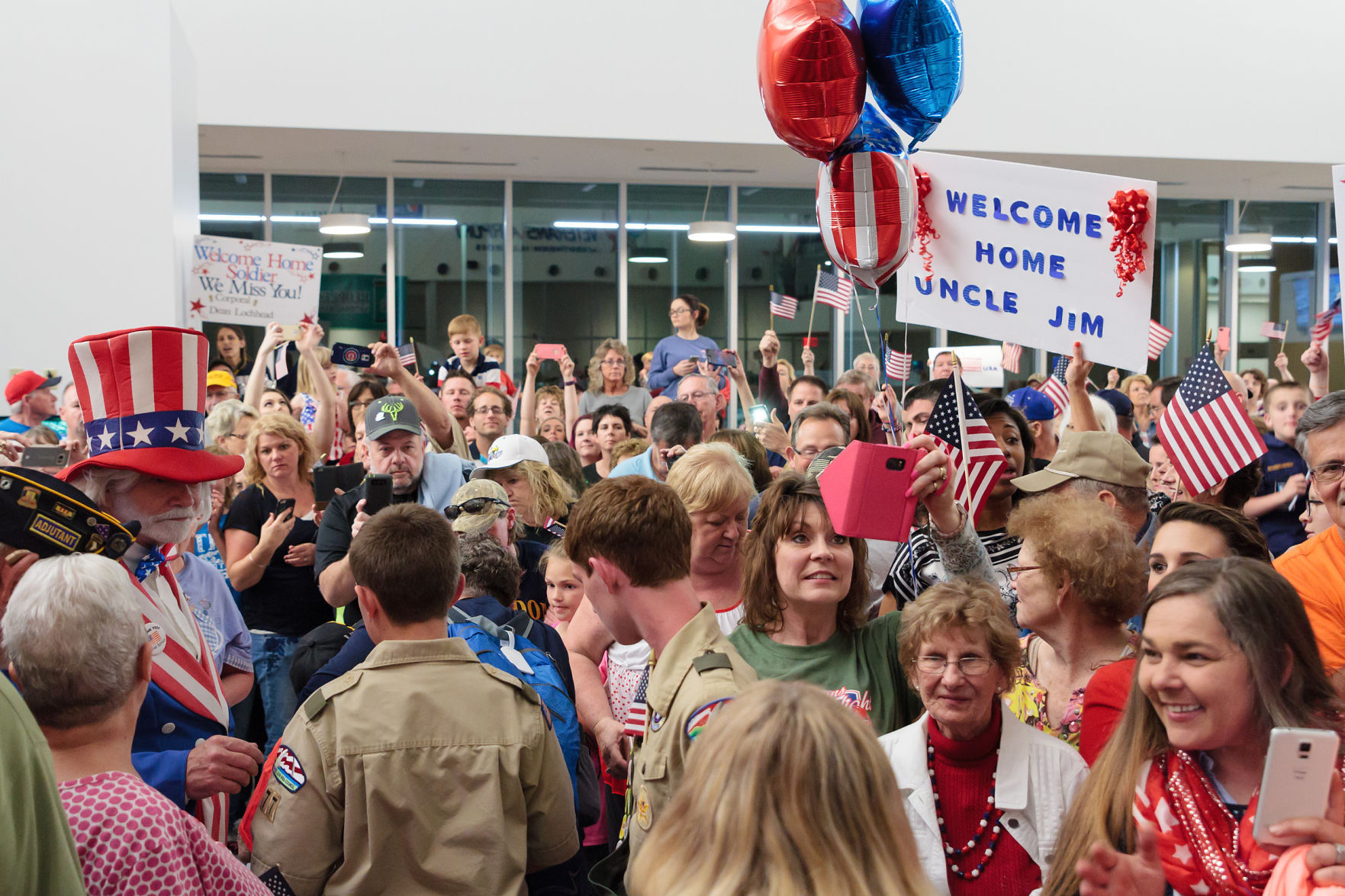 Honor Flight From Veterans Airport Takes Veterans To Washington DC ...