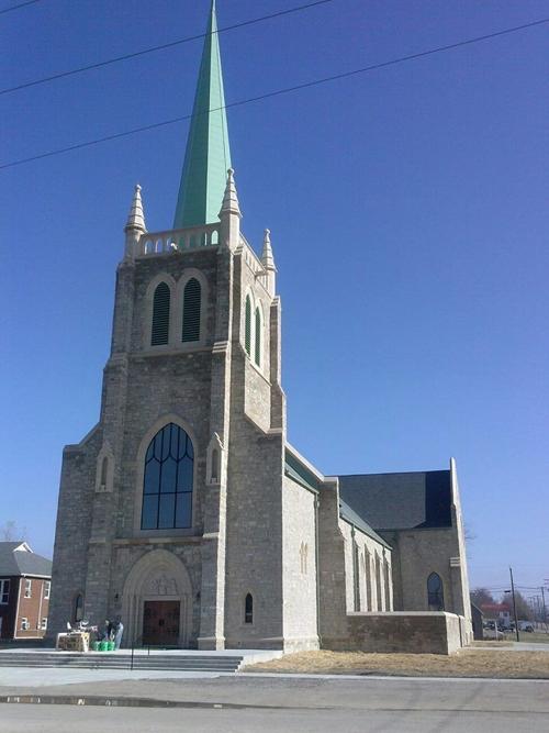 New St. Kateri Catholic Church in Ridgway, Illinois