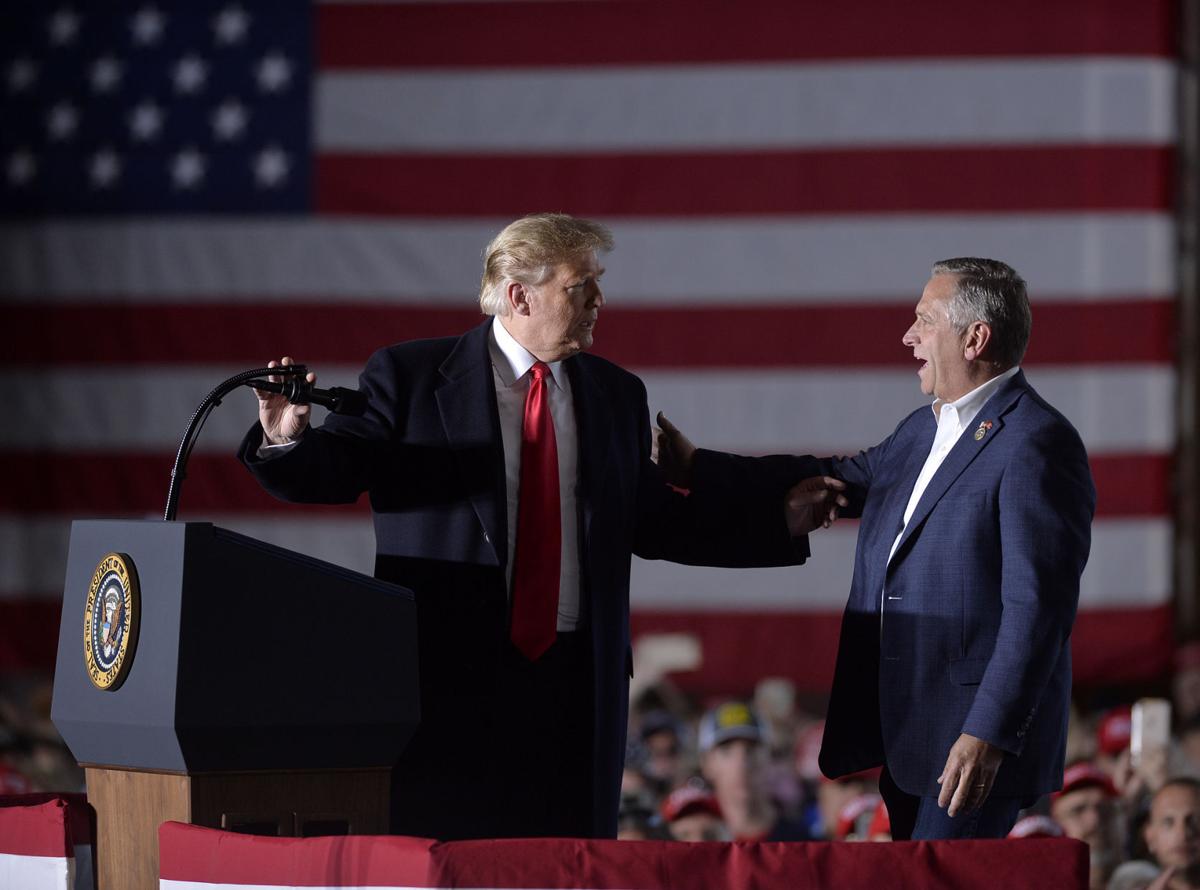 Photos: President Trump hosts rally in Southern Illinois