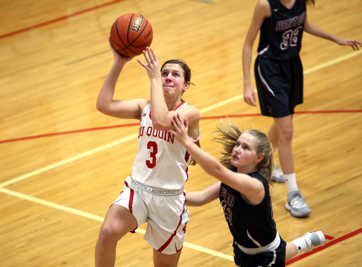 Girls Basketball Du Quoin Gets Win Over Benton Prep Basketball