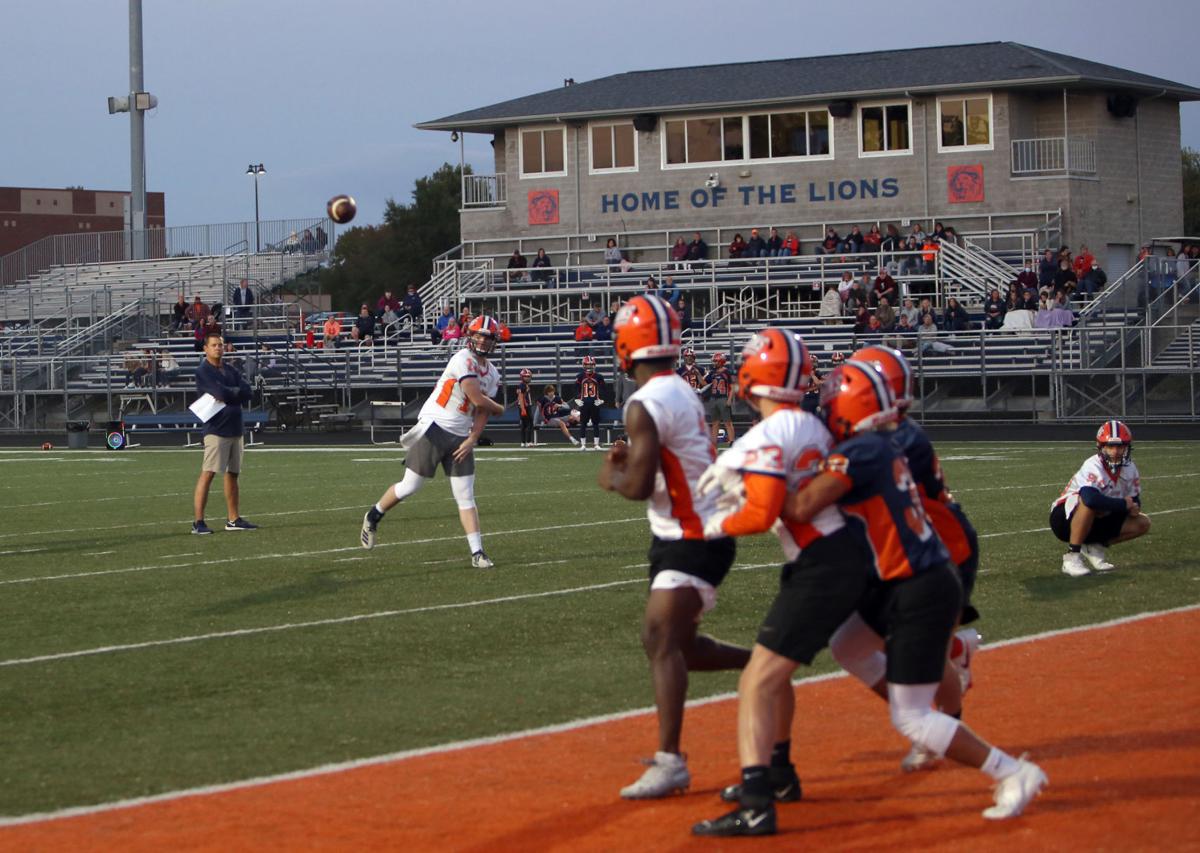 Prep Football Carterville holds scrimmage under Friday night lights