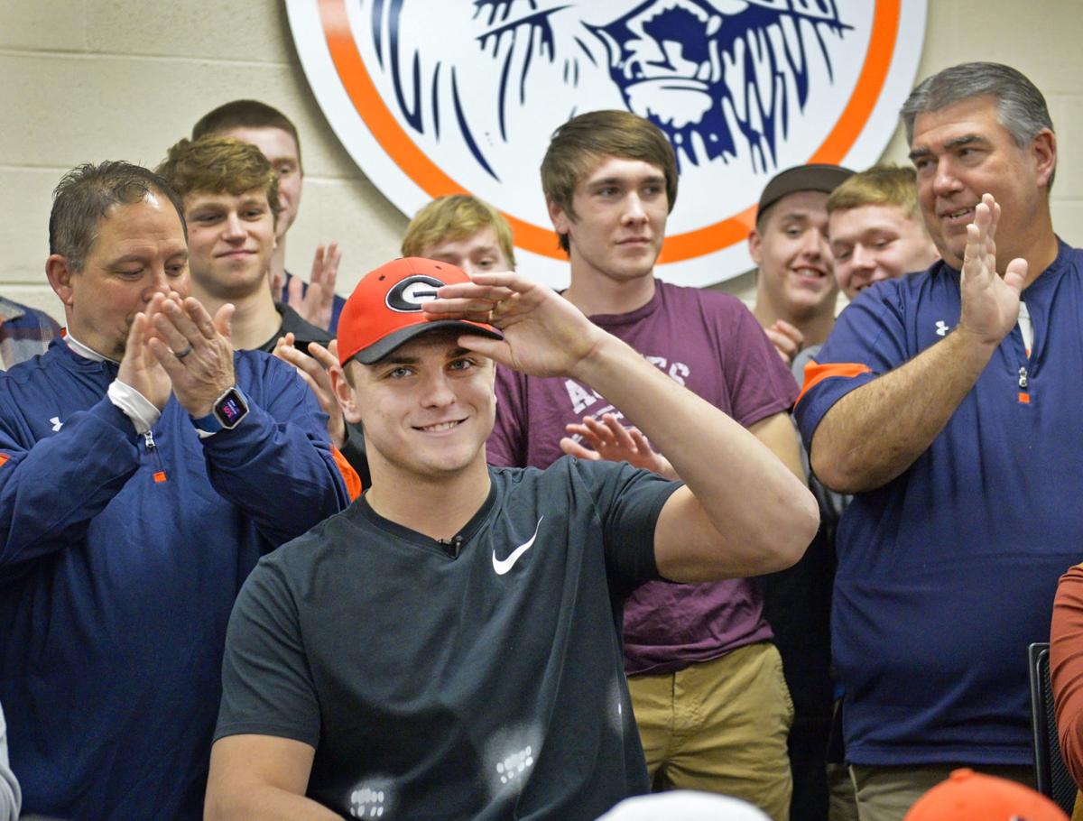 Football Carterville S Luke Ford Signs With The University Of