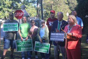 State legislators stand with Choate employees against cuts