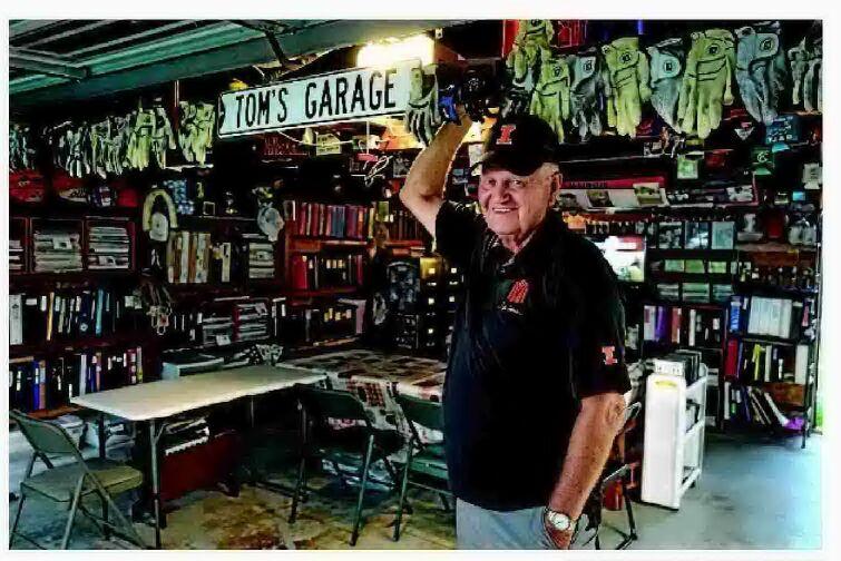 Tom's Garage is a trove of high school sports history
