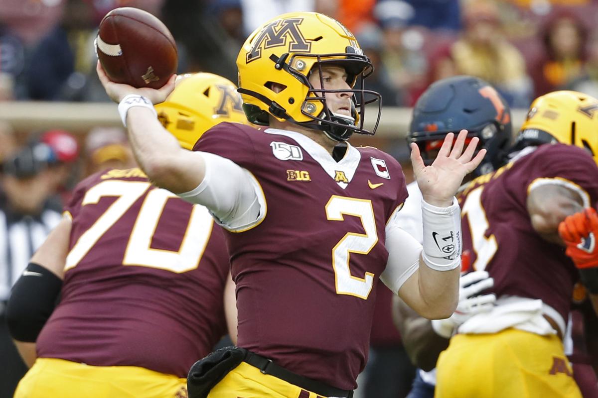 Rodney Smith Gophers Run Over Illinois On Way To 40 17 Win