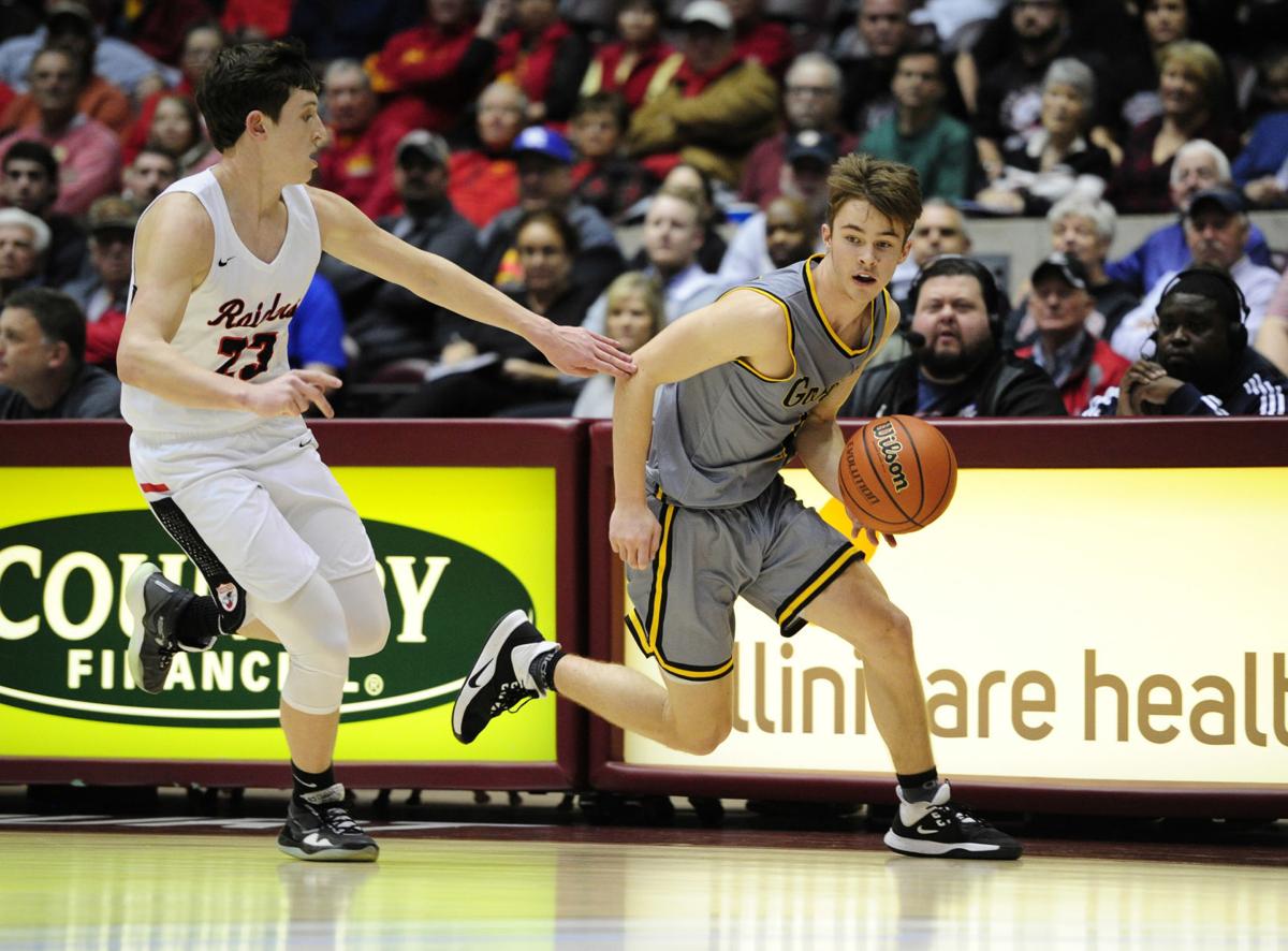 Boys Basketball Goreville Downs Central A M To Advance To State