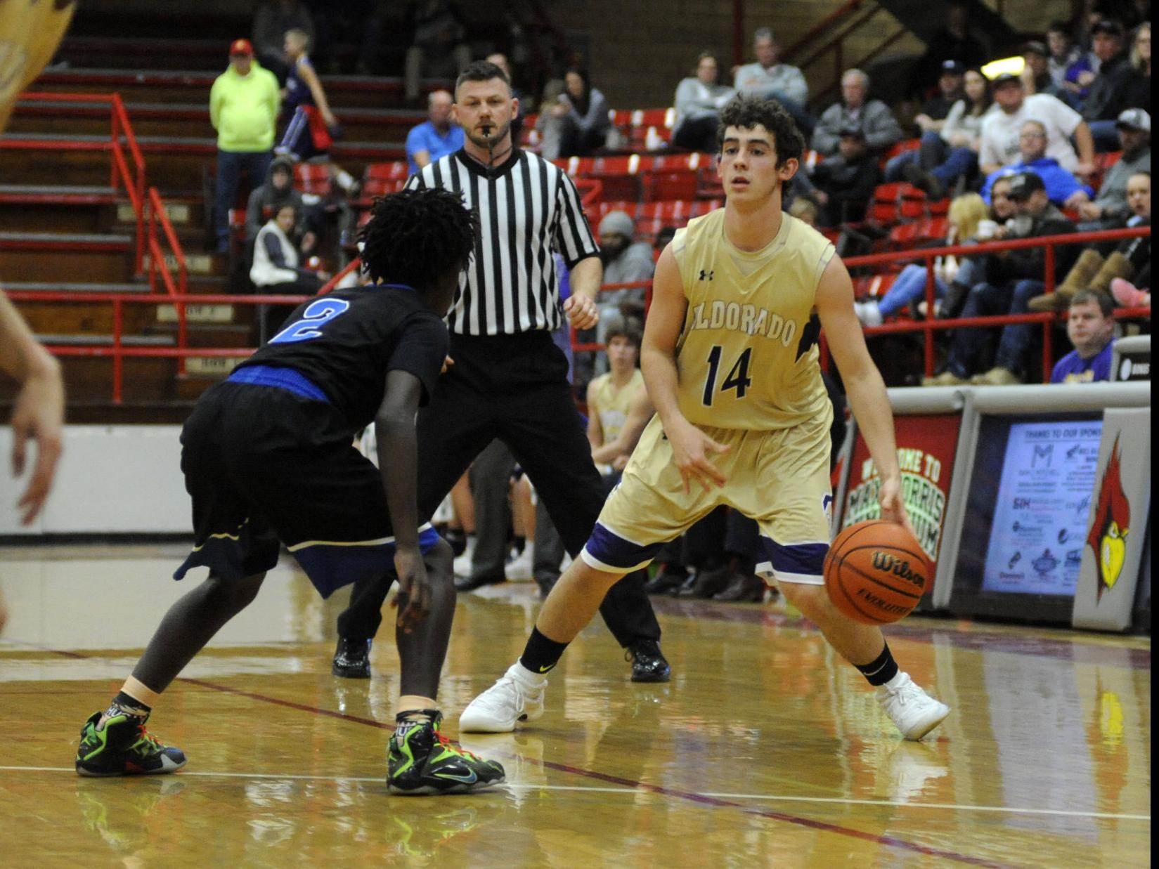Boys Basketball Eldorado Holds Off Cairo To Win West Frankfort