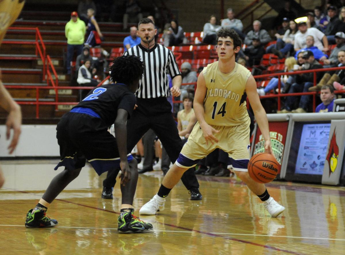 Boys Basketball Eldorado Holds Off Cairo To Win West Frankfort