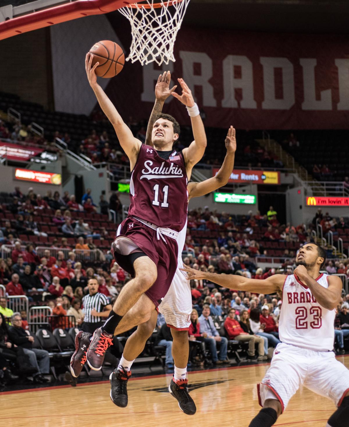 Salukis Jump Out Early At Bradley Roll To 6th Straight Victory